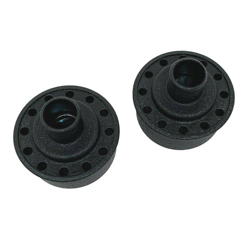 Ford FE 390 Valve Cover Black Breather Set with Grommets - Ansen USA - Afbeelding 2 van 4