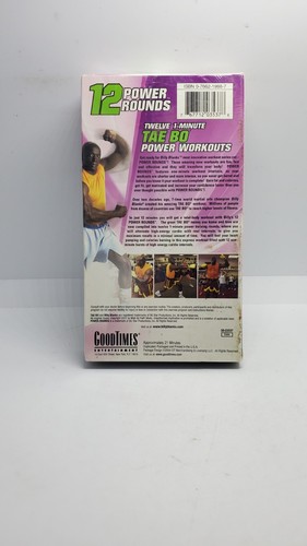 Billy Blanks 12 Power Pounds Taebo Vhs New - Picture 2 of 4