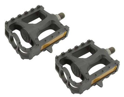 Bicycle Plastic Pedals 861 1/2" Lowrider BMX Mountain Bike Crusier Fixie - Picture 2 of 9