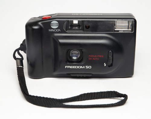 Minolta Freedom 50 35mm Kompakt Point & Shoot Kamera mit Anleitung - Bild 2 von 12