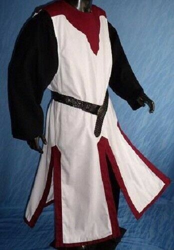 Medieval Tunic Men / Surcoat LARP Costume Renaissance SCA - Picture 4 of 8