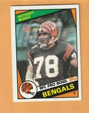 Anthony Munoz Cincinnati Bengals 1984 Topps #45 HOF USC Trojans 7U