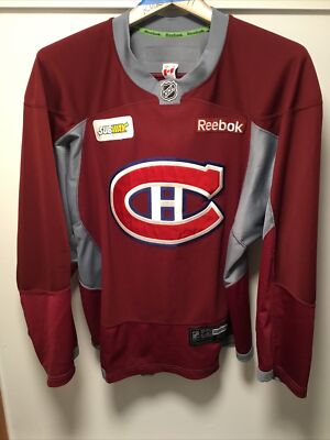 Montreal Canadiens Goal Cut Practice Jersey