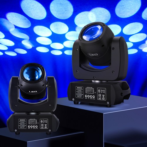 MINI 150W LED Moving Head Stage Light DMX RGBW Beam Spot Lighting Party DJ Disco - Picture 11 of 17