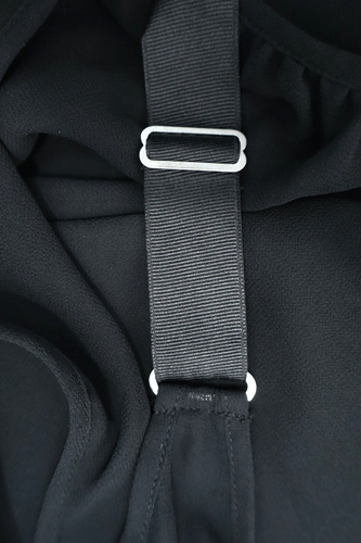 LANE BRYANT Women's Sheer Polyester Tank Top Keyhole Adjustable Strap Black 26 - Imagen 10 de 15