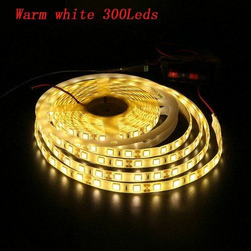 5M SMD 2835/3014/5050/5054/5630 LED Strip Lights 600 LEDs Diode Ribbon Tape Lamp - Picture 39 of 45