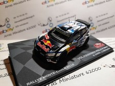 Volkswagen Polo R WRC -2016- Rallye Monte-Carlo - boite pléxi 1:43 eme ( neuf )
