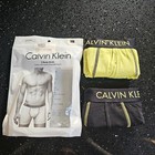 2-Pack Calvin Klein Men's Authentic Ck Trunks Boxer Briefs - Size Small