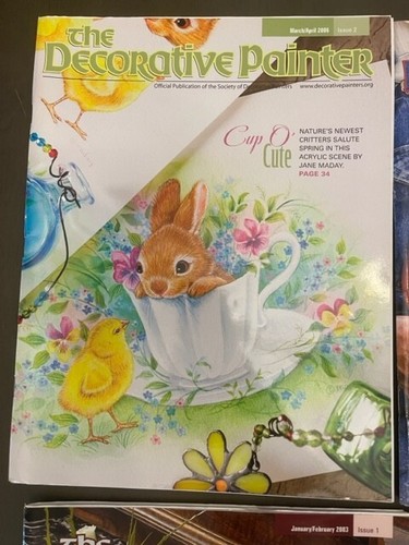 The Decorative Painter Magazine Lot Tole Qty=10 2003-2007 - Picture 7 of 11
