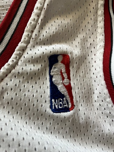 Maglia Nike Michael Jordan Bulls NBA Finals 97-98 bianca taglia 54 2XL leggi bene - Foto 7 di 9