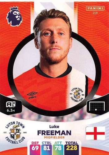 Panini Premier League Adrenalyn XL 2023 2024 23 24 cartas del equipo base #190 - #369 - Imagen 54 de 204