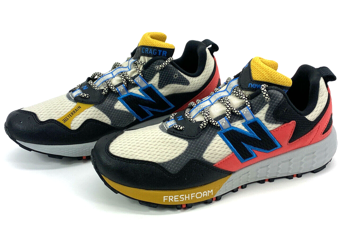 Size New Balance Fresh Foam Crag v2 Trail Black Red W for