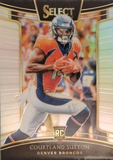 2018 Panini Select Football Concourse #76: Courtland Sutton Panini Select Silver