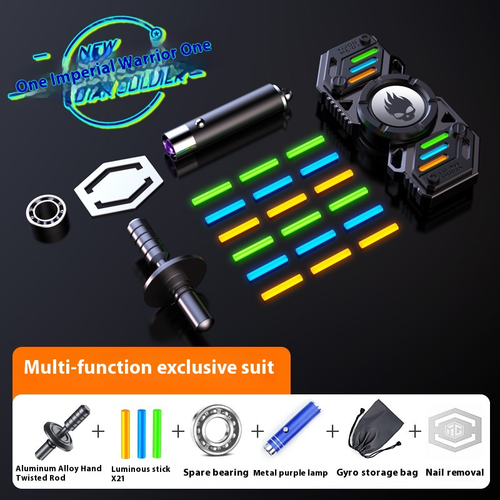 EDC Fidget Spinner Spinning Top Fidget Toys Relieve Adult Stress Magnetic Metal - Picture 7 of 13