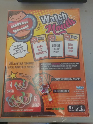 Watch Ya' Mouth - The Authentic, Hilarious, Mouthguard Party Game - Bild 2 von 3