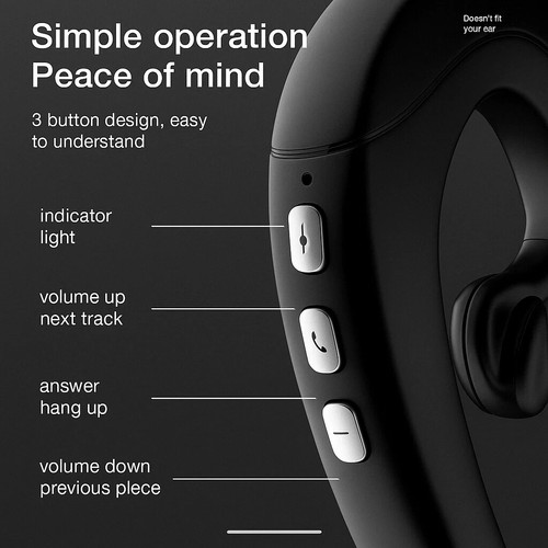 Audifonos inalambricos Bluetooth 5.0 Auriculares Universal Para Telefonos Cell - Picture 14 of 18