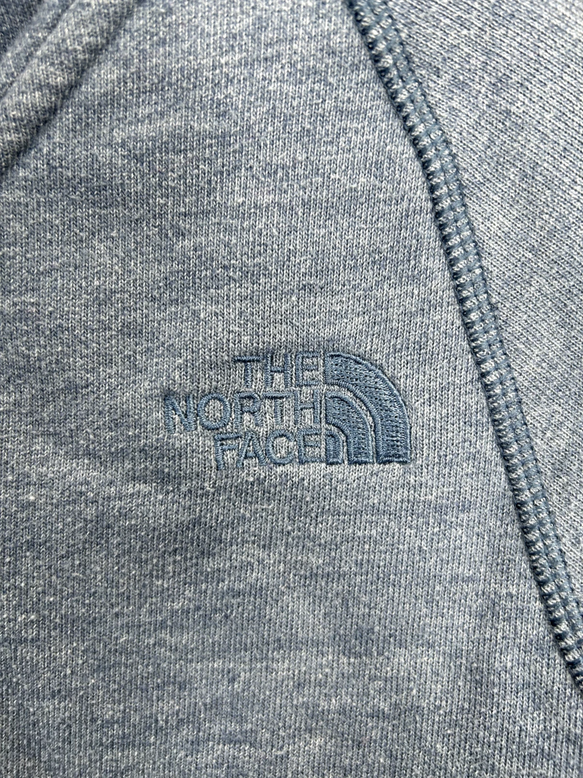 north-face hooded zipped long sleeve jacket
