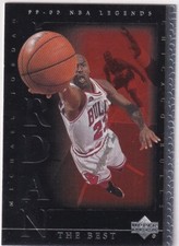 NBA Upper Deck 2000 No. 89 Michael Jordan The Best