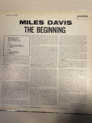 Miles Davis　THE BEGINNING US盤　LP レコード Miles Davis The Beginning Us Edition Lp Record | eBay