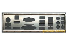 For Asus H87M-PRO Shield I/O IO Rear Baffle Backplate Motherboard
