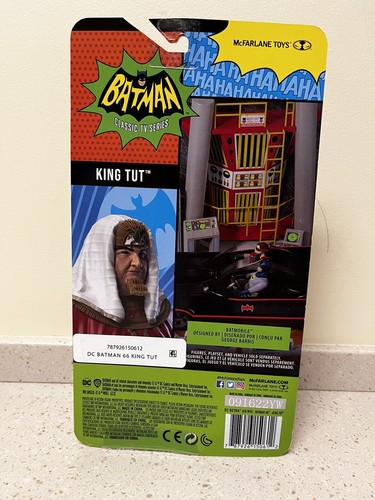 McFarlane DC Batman Classic TV Series King Tut 6" Actionfigur 66 Neu - Bild 2 von 4