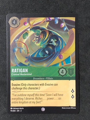 Disney Lorcana First Edition Rise of the Floodborn PICK - COLD FOIL | PROMO - Picture 73 of 127