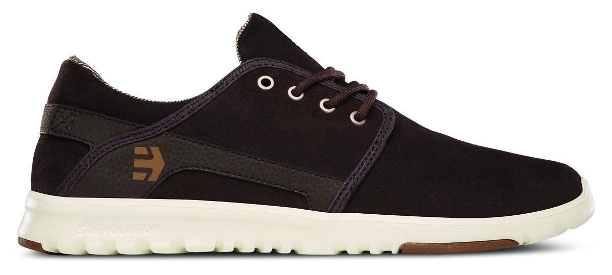 Etnies SCOUT Low-Top Shoe DARK BROWN Etnies SCOUT Low-Top Shoe DARK BROWN