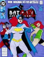 BATMAN ADVENTURES #12 PORTADA RECREACIÓN PRIMERA HARLEY QUINN CÓMIC ORIGINAL ARTE EN COLOR