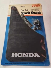 TRW Service Line Custom "HONDA" 7-1/4" X 12-5/8" Splash Guards - Mud Flap 1 Pr.