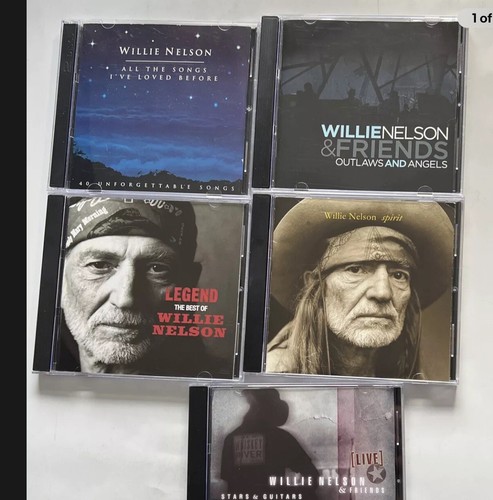 Willie Nelson Outlaws & Angels/Alle Songs/Spirit/Best Off/Stars & Gitarren 5 CDs
