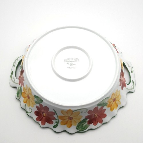 Temptations by Tara Floral Tazón para Servir Plato con Soporte 2 Qt - Imagen 9 de 12
