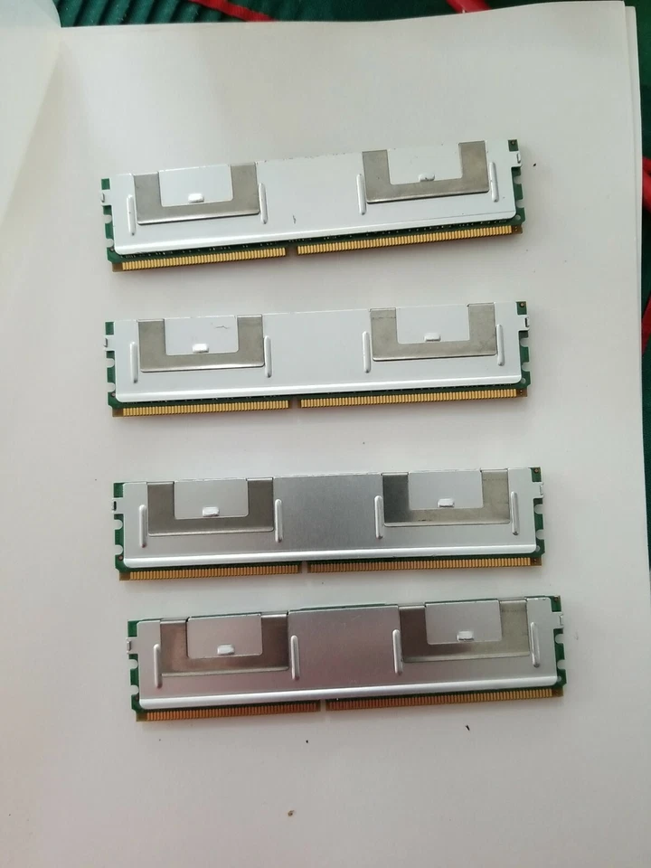 NMD517A21207FD53NIME1 16GB 4x4GB DDR2 PC2-5300F ECC REGISTERED FB-DIMM 4RX8 - Image 4 of 4