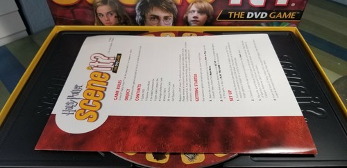 Harry Potter Scene It? First Edition (2005) DVD Complete Board Game-Movie Clips - Picture 6 of 6