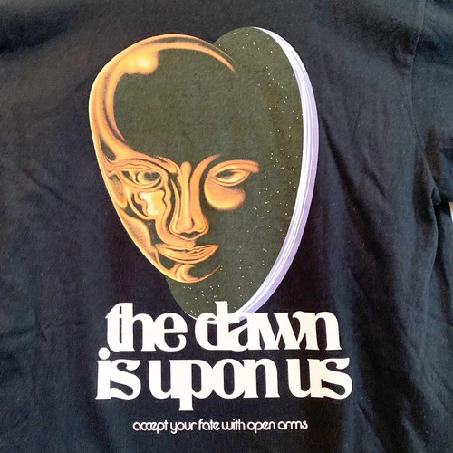 The Weeknd UO Exclusive Dawn FM Black Tee Shirt Small - Picture 2 of 5