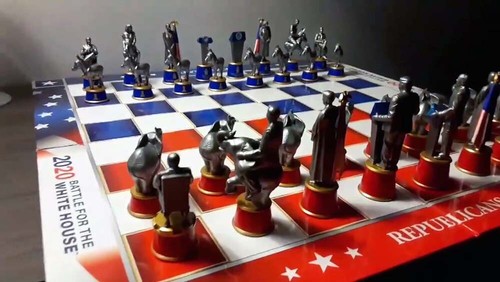 2020 Battle for the White House Chess Set - Limited Edition Collectible! - Picture 11 of 12