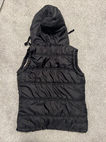 Kids Beverly Hills Polo Club Puffer Vest with Hood Black Size Medium Read - Picture 8 of 9