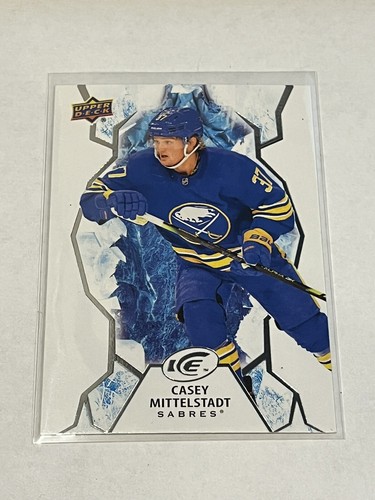 2021-22 UD Ice Hockey Casey Mittelstadt #38 Buffalo Sabres - Picture 1 of 2