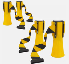 Pyle (set of 4) Hazard Warning Traffic Cone Belt PCNTP16X4 - free shipping