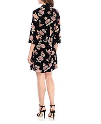 Nanette Lepore Floral Velvet Empire Dress. Size 2. MSRP - Picture 2 of 8