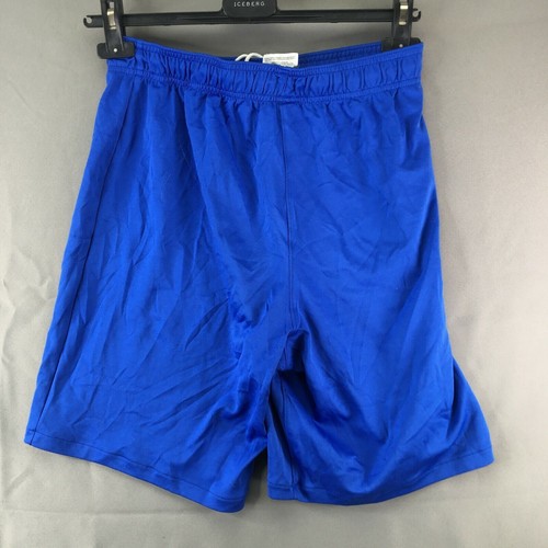 Nike Dri Fit Short Boys Medium Blue Drawstring Activewear Youth Kids School - Picture 6 of 9