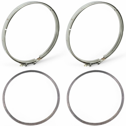 DPF Filter Clamp & Gasket Kit Fits Volvo Mack Engines OEM#'s 21212522 21212520  - Picture 1 of 5