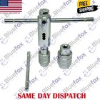 Adjustable Ratcheting Thread Tap Wrench T-Handle Tool 1/8" to 1/2" M3- M12 NEW