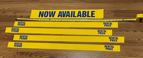 Blockbuster ORIGINAL Rental sign Video Store Display Wall HUGE slider VHS tape B - Picture 4 of 18