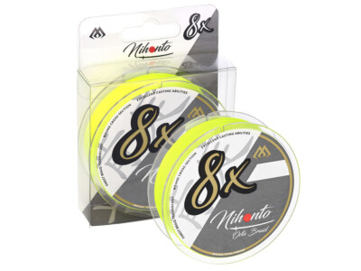 NEW Mikado Nihonto Octa Braid Fluo yellow 150m Braided Line