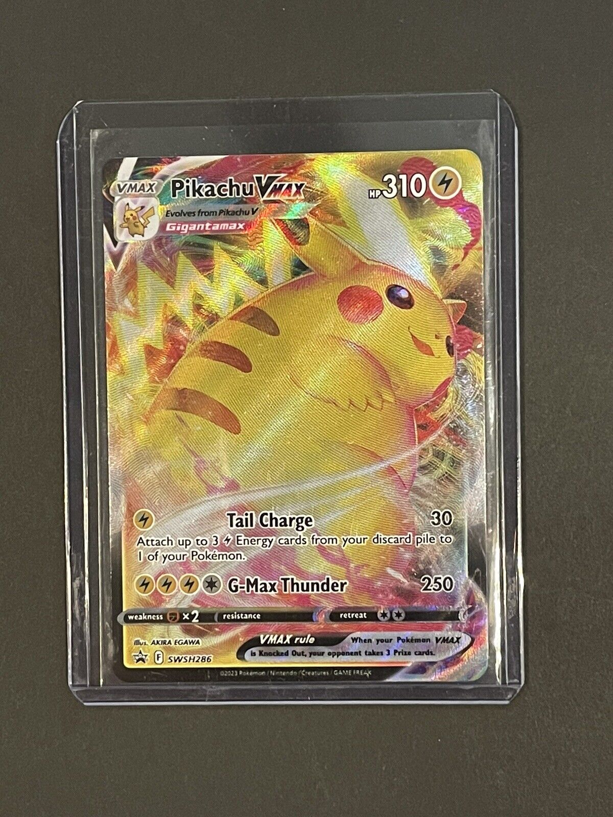 Pikachu VMAX (SWSH286) (Jumbo Card) [Sword & Shield: Black Star Promos