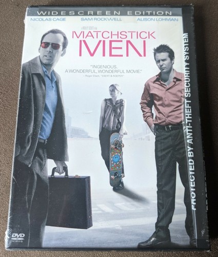 Matchstick Men DVD Brand New Sealed Snap Case Nicolas Cage Sam Rockwell - Picture 1 of 2