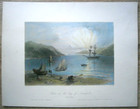 1842 Bartlett print CANADA: ANNAPOLIS BASIN, NEAR DIGBY, NOVA SCOTIA, #111
