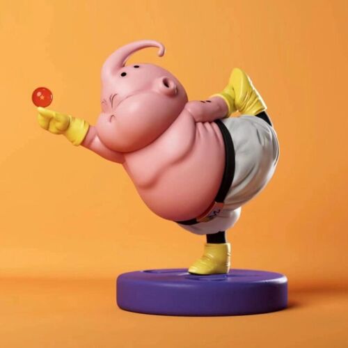 Anime Figure Dragon Ball Fat Majin Buu Muscle Doll Action Figure Christmas Gift - Picture 2 of 11