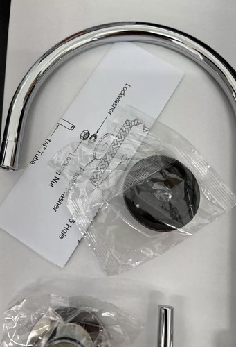 GE GXK255T Replacement Faucet Water Filtration System Chrome. Faucet & Flange - Picture 2 of 5