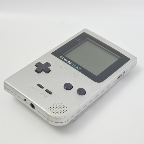 JUNK Nintendo GameBoy LIGHT Console MGB-001 Silver L10577663 gb - Picture 8 of 12
